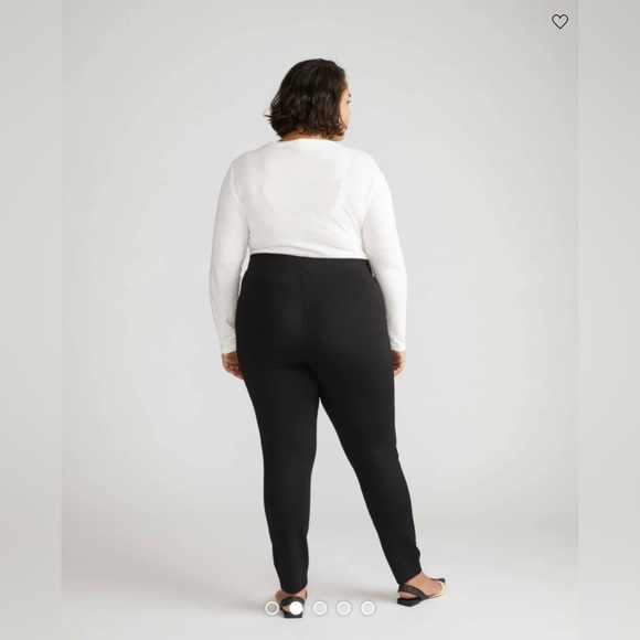 Mara Ponte Leggings black size 14-16 (Universal Standard S) NEW - Picture 3 of 9